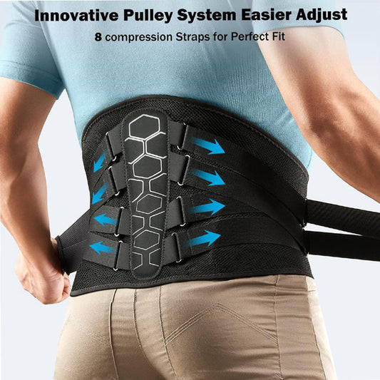 Heavy-Duty Lumbar Support Belt